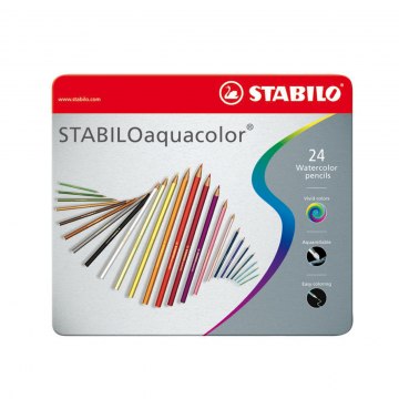 Акварельные цветные карандаши STABILO Aquacolor