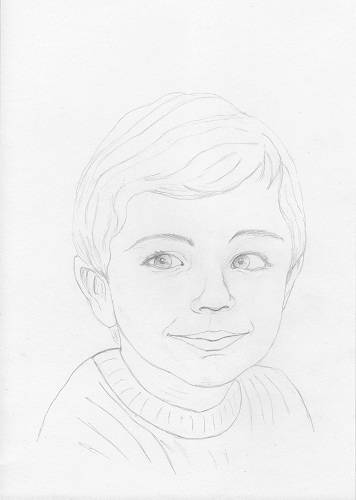 Автопортрет детский рисунок - 90 фото