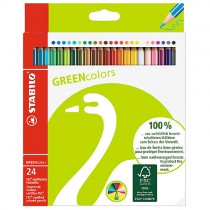 Цветные карандаши STABILO GREEN colors