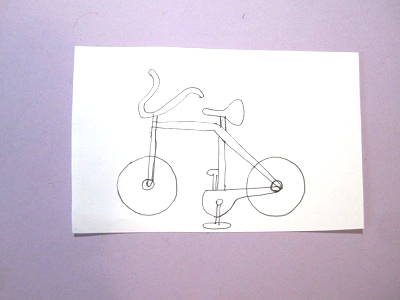 Научимся рисовать велосипед