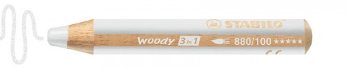 Утолщенные цветные карандаши STABILO Woody 3 in 1