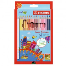 Набор цветных карандашей STABILO Swans Premium Edition