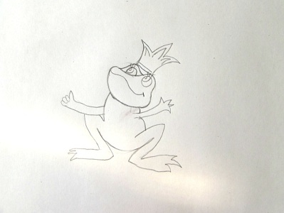 Как нарисовать лягушку | Рисунок лягушки карандашом